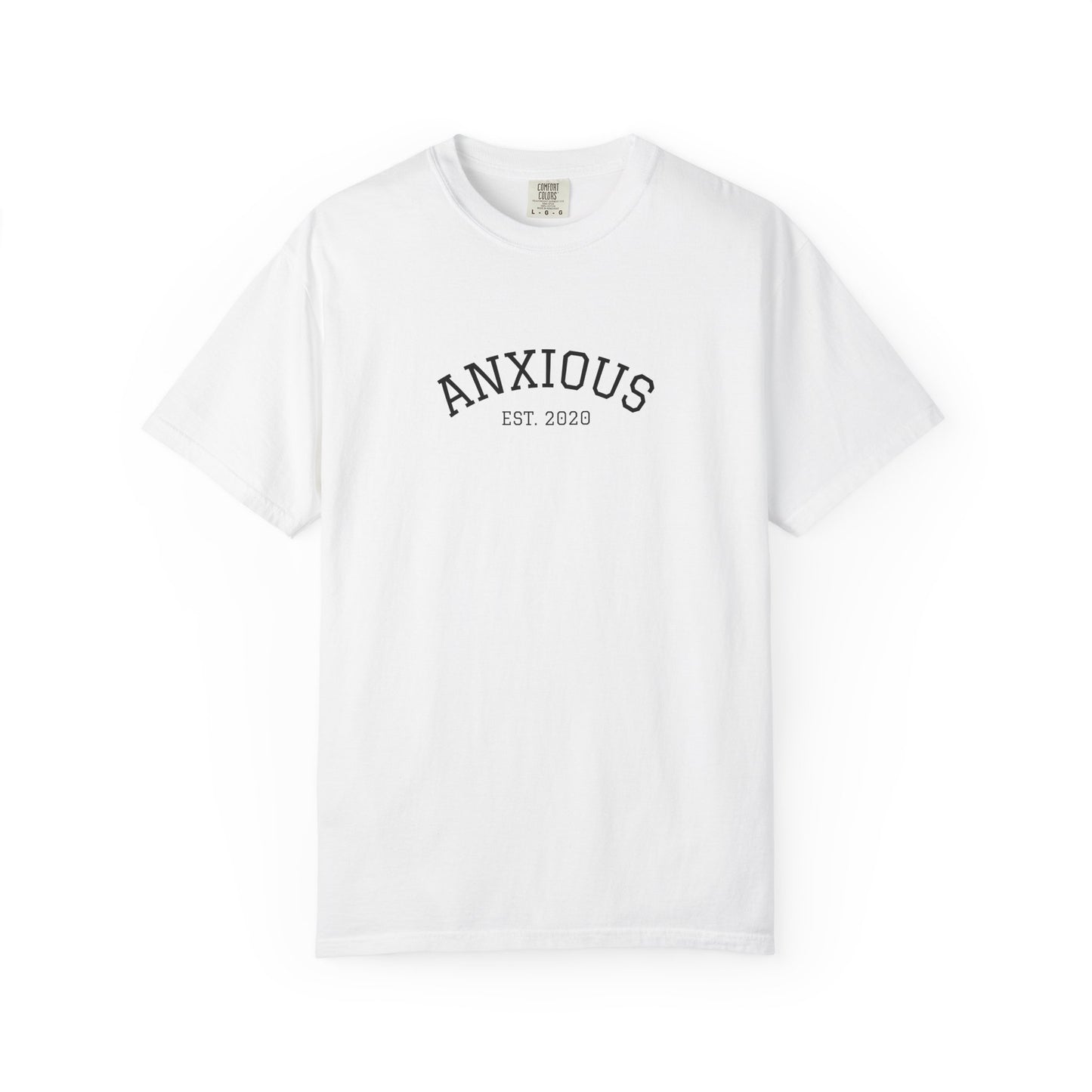 Anxiety Awareness T-Shirt | Comfort Fit | Unisex Garment-Dyed Tee | Self-Care Gift | Mental Health Awareness | Casual Wear
