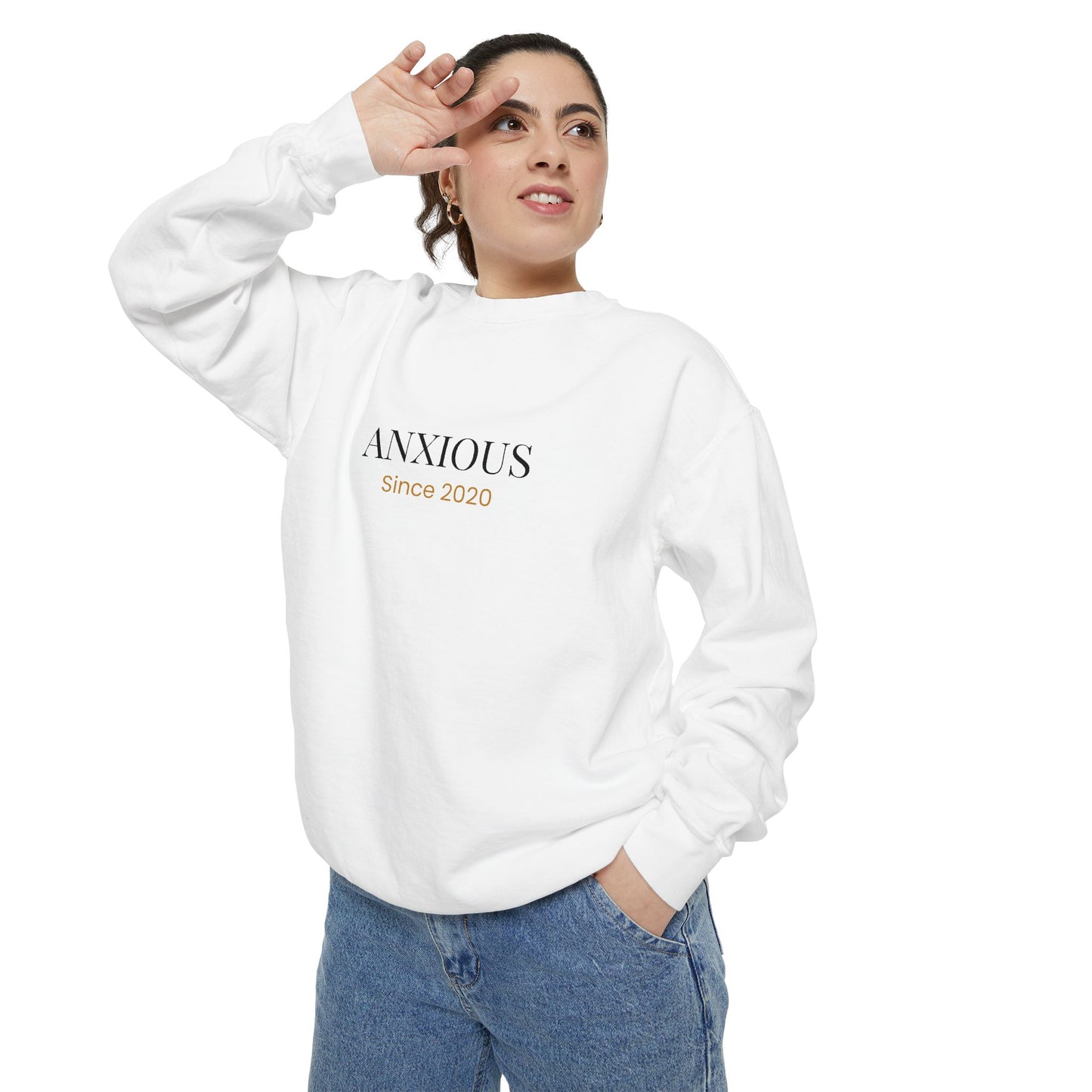 Unisex Garment-Dyed Sweatshirt